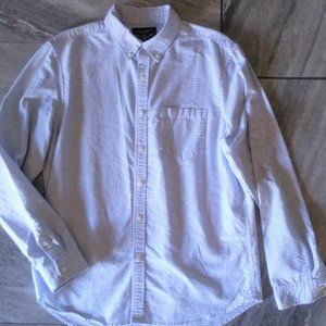 AEO Long Sleeve Button Down Shirt LG